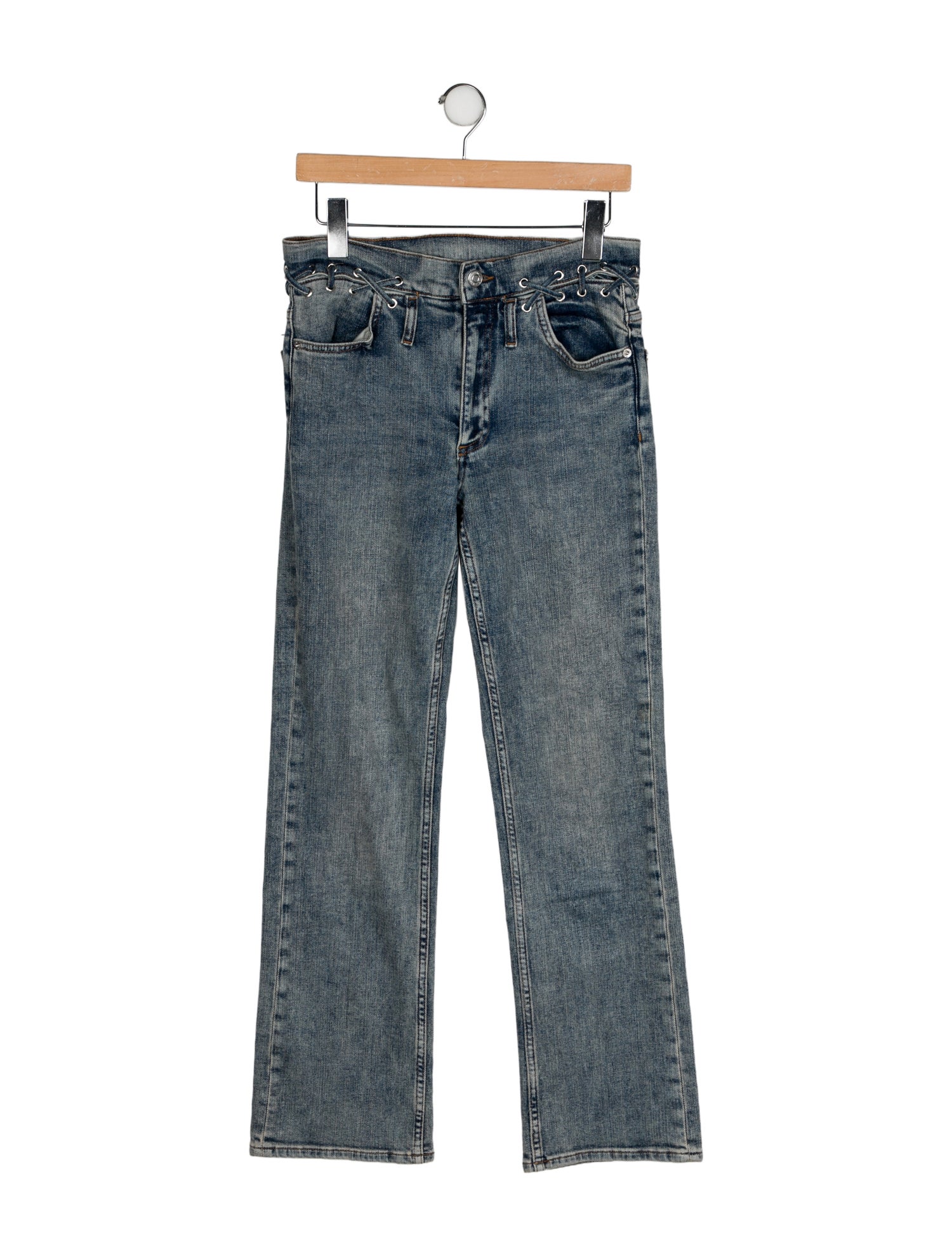 Maje High-Rise Wide Leg Jeans